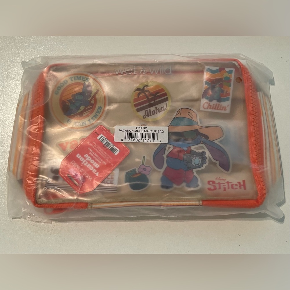 Disney Lilo and Stitch Makeup Bag